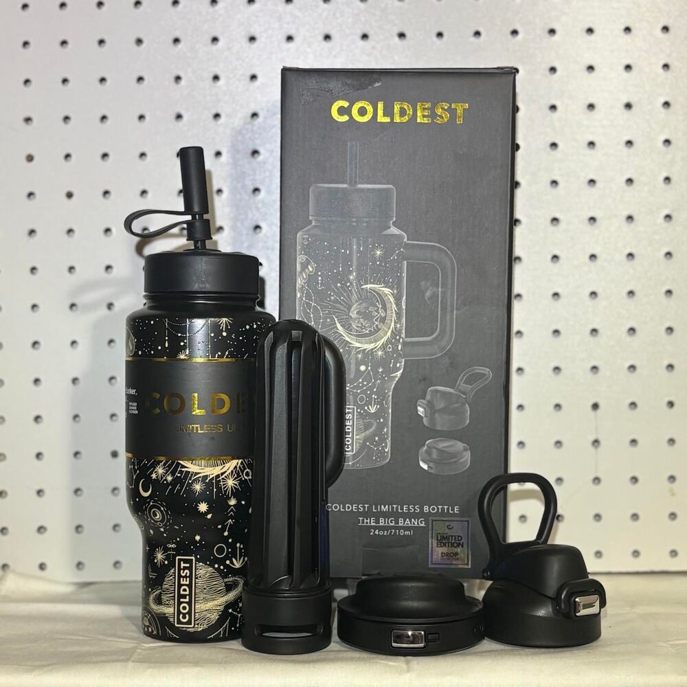 COLDEST The Big Bang 24oz Limitless Ultra V8 Glow in the Dark Bottle